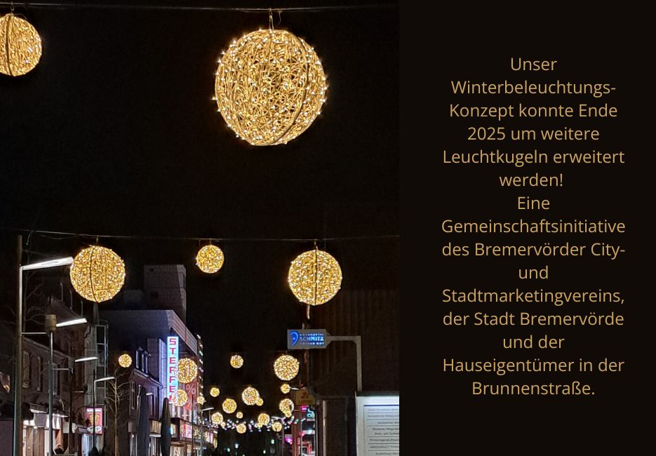 Wir Freuen Uns Über Die Neue Winterbeleuchtung Die Durch Unsere Initiative Neu Installiert Werden Konnte